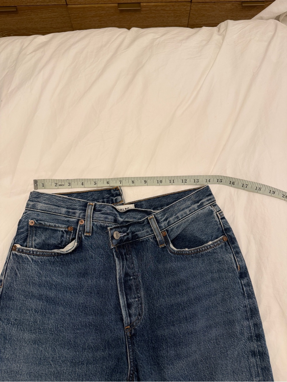 Agolde Crossover Waist Jeans - Picture 4 of 6